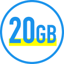 20GB